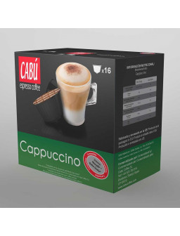 Café Cappuccino Cabú Coffee - Cápsula Compatible Dolce Gusto®**